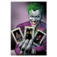 Umělecký tisk Joker - Cards, 26.7 × 40 cm