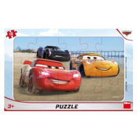 CARS ZÁVODÍ 15 deskové Puzzle