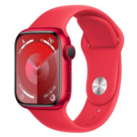 Apple Watch Series 9 41mm PRODUCT(RED) Červený hliník s PRODUCT(RED) sportovním řemínkem - S/M