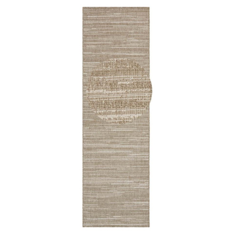Béžový venkovní koberec běhoun 350x80 cm Gemini - Elle Decoration