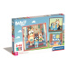 Clementoni - Puzzle 3x48 Square Bluey