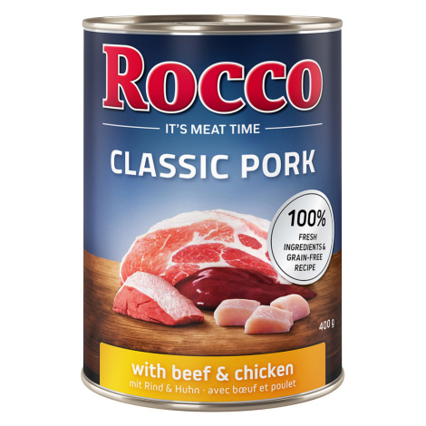 Rocco Classic Pork 6 x 400g - hovězí a kuřecí