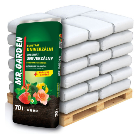 Mr. Garden Zahradnický substrát Paleta 36 x 70 l