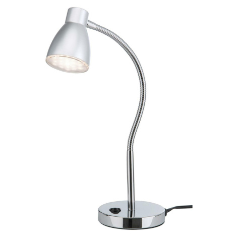 BRILONER LED stolní lampa, 34 cm, 2,5 W, titan BRILO 7506-014