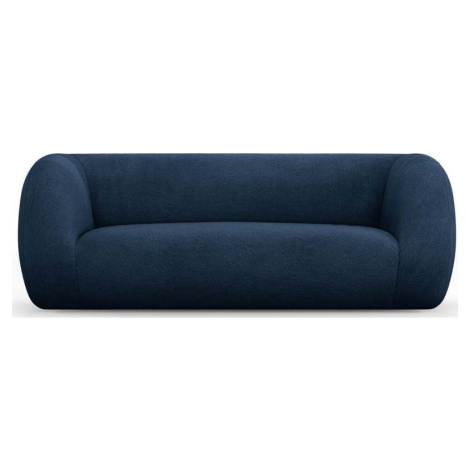 Modrá pohovka z textilie bouclé 210 cm Essen – Cosmopolitan Design