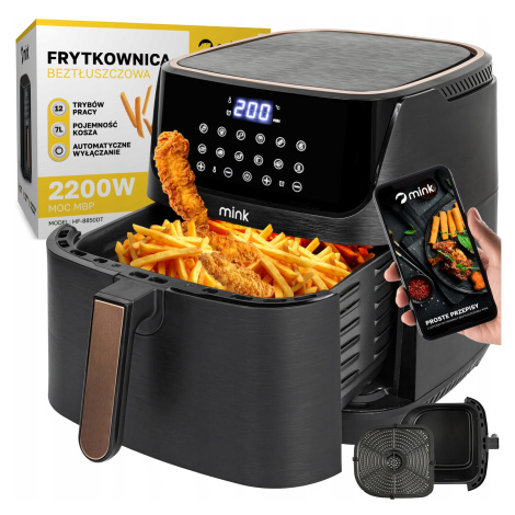 Fritéza Bez Tuku Fritéza Trouba Air Frayer Velká 2200W 7L