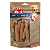 Žebírko žvýkací 8in1 Triple Flavour 6ks