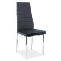 Signal Jídelní židle H237 velvet Barva: Černá