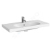 Geberit 500.633.01.2 - Umyvadlo 900x422 mm, otvor pro baterii, s přepadem, bílá