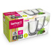 LT9008 SET 2KS TEA 420ML VASO LAMART