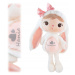 Panenka Metoo Bílý králíček dárek na Mikuláše pro holčičku 0 5 let