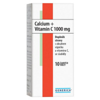 Calcium + Vitamin C 1000mg Generica Eff.tbl.10