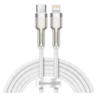 Baseus Cafule Series kabel USB-C/Lightning (PD) 20W 2m bílý