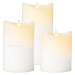 LED svíčky v sadě 3 ks (výška 15 cm) Sara Exclusive – Sirius