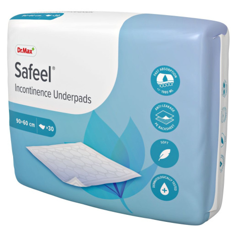 Dr. Max Safeel Incontinence Underpads 90x60 cm 30 ks