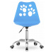 Modrá kancelářská židle PRINT