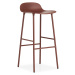 Normann Copenhagen designové barové židle Form Barstool Steel (75 cm)