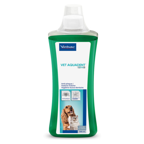 Virbac Vet Aquadent pro psy a kočky - 2 x 500 ml