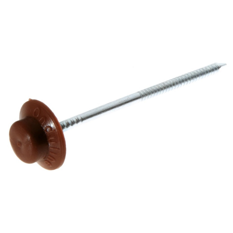 Onduline Plastový hřeb hnědý 65 x 2,8 mm, 100 ks