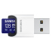 Samsung micro SDXC 128GB PRO Plus + USB adaptér MB-MD128SB/WW Modrá