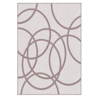 GDmats koberce Designový kusový koberec Hoops od Jindřicha Lípy - 120x170 cm