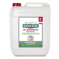 SANYTOL Professional Dezinfekční gel na ruce - 5 L