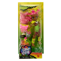 Mattel cave club panenka fernessa s dino zvířátkem ptilly, gnl85