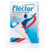 FLECTOR 180 mg Léčivá náplast 10 kusů