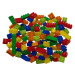 Kuličková dráha HUBELINO, barevné kostky, 120ks - 400390