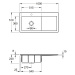 Keramický dřez Villeroy & Boch Subway Style 60, 336201TR, Timber 336201TR