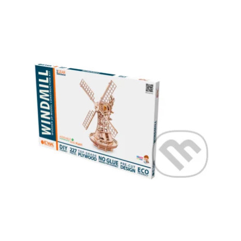 Veterný mlyn – Windmill - puzzle z kategorie 3D puzzle