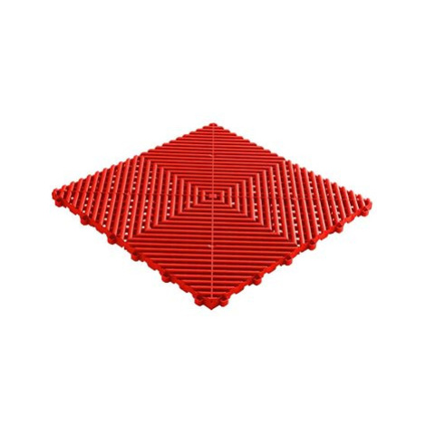 Swisstrax dlaždice modulární podlahy typu Ribtrax Pro 40×40 cm barva Racing Red červená
