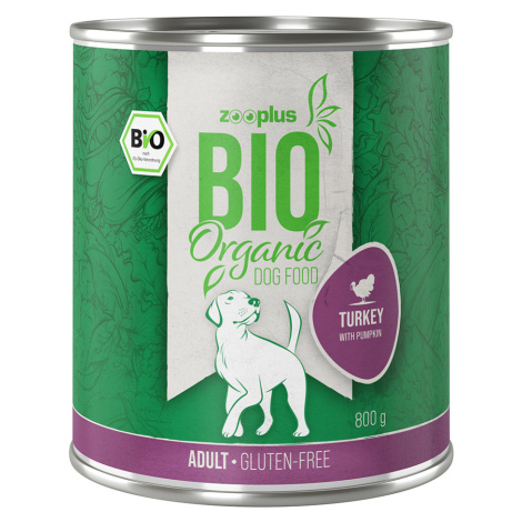 Zooplus Bio - bio krůtí s bio cuketou - 6 x 800 g