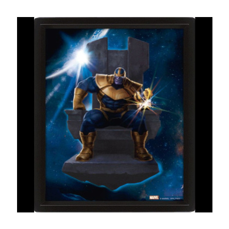 3D obraz Avengers Thanos