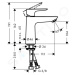 HANSGROHE Talis E Umyvadlová baterie, chrom 71712000