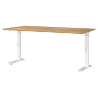 Pracovní stůl s nastavitelnou výškou s deskou v dekoru dubu 80x160 cm Downey – Germania