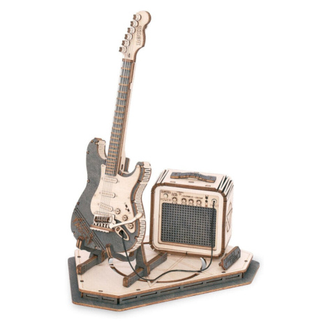 Stavebnice RoboTime - Elektrická kytara, dřevěná - TG605K