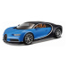 Bburago Plus Bugatti Chiron modrá 1:18