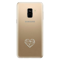 iSaprio čiré pouzdro - Digital Love - Samsung Galaxy A8 2018