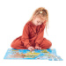 Puzzle - Mapa světa, 160 ks – CZ