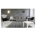 Tutumi Plyšový koberec 3D 160 x 230 cm - BERGEN šedý