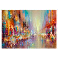 Ilustrace Streetlife, Annette Schmucker, 40 × 30 cm