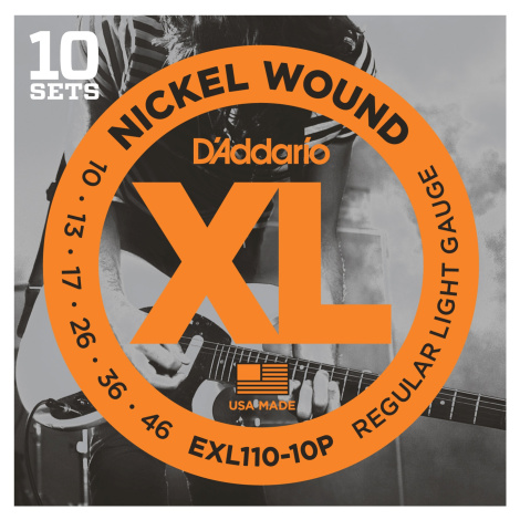 D'Addario EXL110-10P