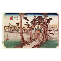 Ando or Utagawa Hiroshige - Obrazová reprodukce Fuji, (40 x 26.7 cm)