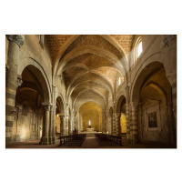 Fotografie The interior of the Cathedral of Sovana, Peter Zelei Images, 40 × 26.7 cm