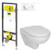 VIEGA Presvista modul DRY pro WC včetně tlačítka Style 20 bílé + WC JIKA LYRA PLUS + SEDÁTKO DUR