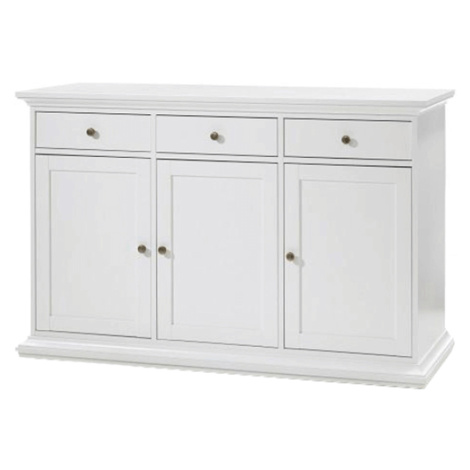 Komoda, bílá, PARIS 3D3Z 77824 Tempo Kondela