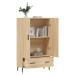 vidaXL Skříň highboard dub sonoma 69,5 x 31 x 115 cm kompozitní dřevo