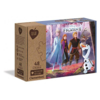 Clementoni: Puzzle 3x48 ks Play For Future Frozen 2