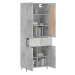 vidaXL Skříň highboard betonově šedá 69,5x34x180 cm kompozitní dřevo